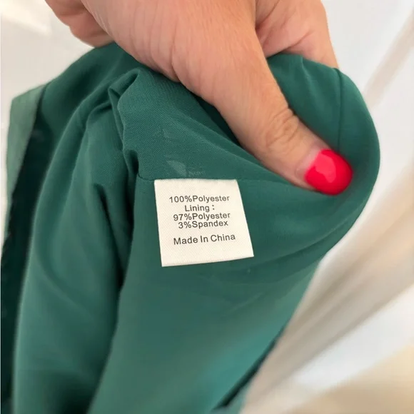 NWOT Tuckernuck Emerald Green Burnout Faye Blouse - Picture 8 of 9